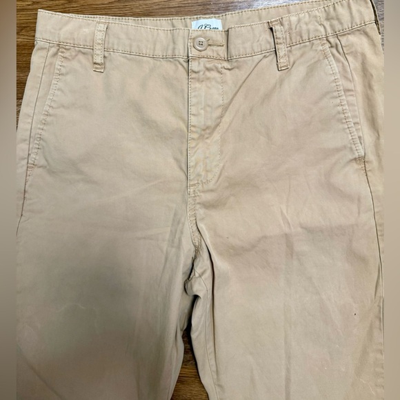 Women’s J Crew khaki slouchy boyfriend chino pants preppy casual size 27 EUC - Picture 5 of 10